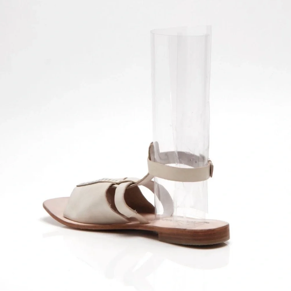 Free People Long Weekend Sandals - Off White